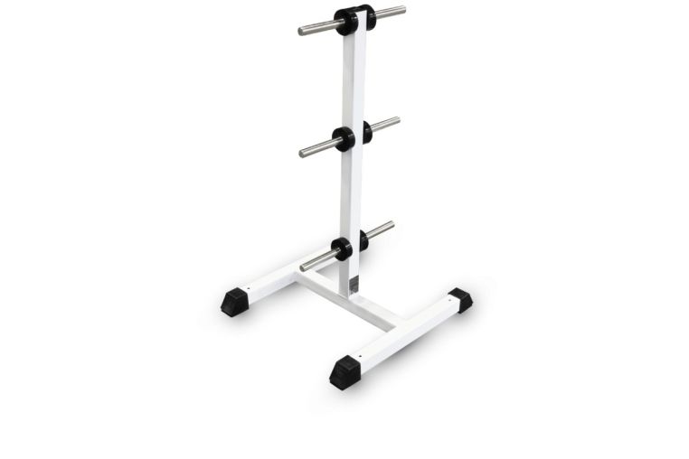 Стойка для хранения дисков MB Barbell d25 мм - елочка (на 6 позиций) MB 1.14 белый 