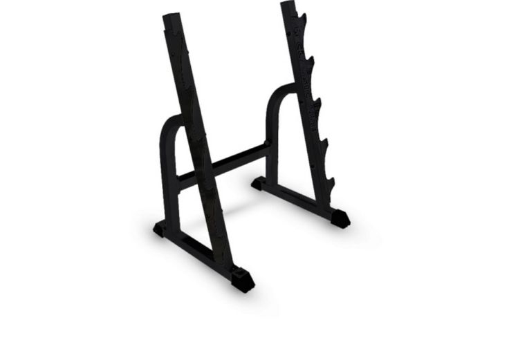 Стойка для хранения грифов MB Barbell (на 5 позиций) черный МВ 1.02 