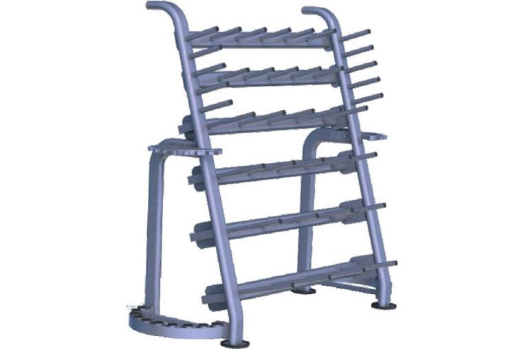 Стойка для хранения 20-ти штанг для аэробики Aerofit AFPBR112 