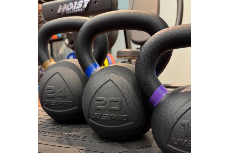 Чугунная гиря 8кг Live Pro Kettlebell LP8049-08 фото 1