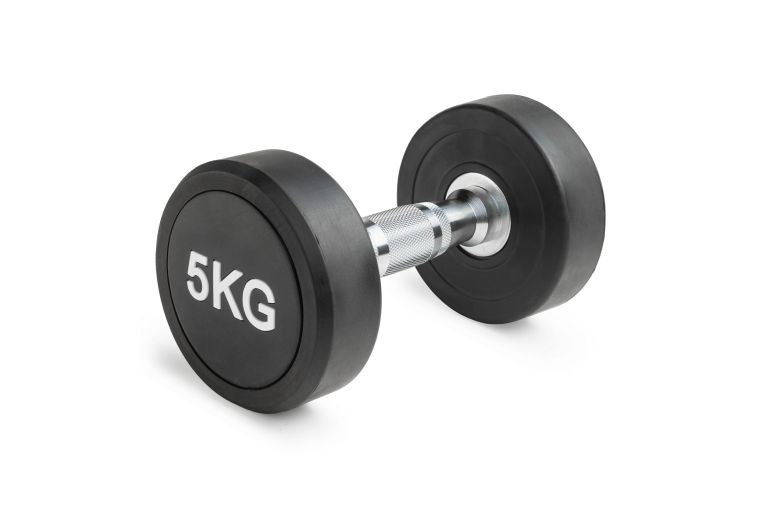 Гантель неразборная круглая 5 кг. VictoryFit VF-R050 