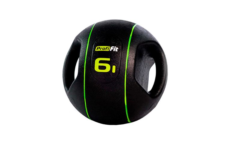 Медицинбол с хватами PROFI-FIT 6 кг 