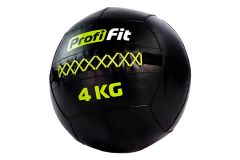 Медицинбол набивной (Wallball) PROFI-FIT 4 кг