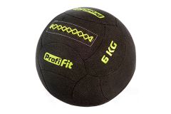 Медицинбол набивной кевларовый (Kevlar Wallball) PROFI-FIT 6 кг