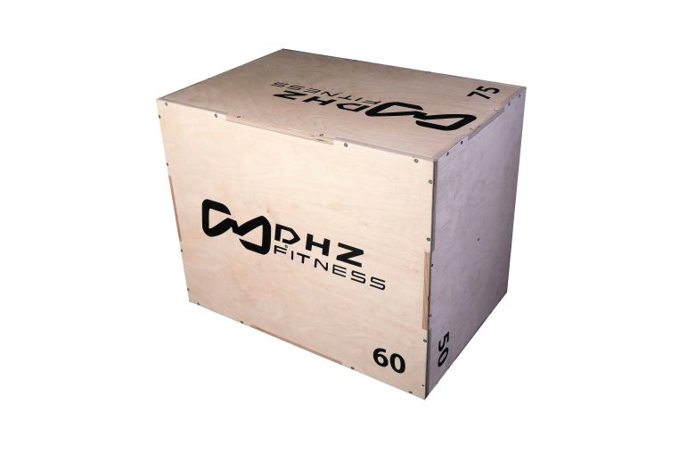 Универсальный PLYO BOX 3 в 1 со шкалой наклона (фанера) 50х60х75 см DHZ 