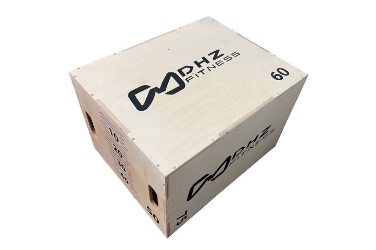 Универсальный PLYO BOX 3 в 1 со шкалой наклона (фанера) 50х60х75 см DHZ фото 5