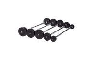 Набор прямых штанг POWER (шаг 5 кг, 5 шт) PROFI-FIT 10-30 кг
