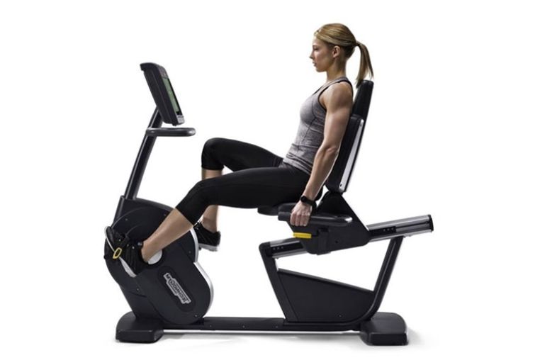 Горизонтальный велотренажер Technogym Excite Recline Unity 1000 Recumbent Bike (Remanufactured) 