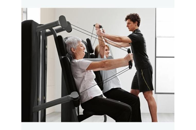 Грузоблочный тренажер для пресса и торса Technogym Kinesis Press фото 6