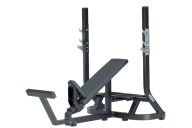 Силовой тренажер Technogym OLYMPIC INCLINE BENCH PURE BLACK/BLACK