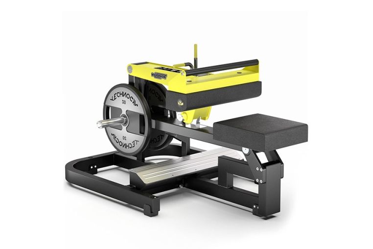 Нагружаемый дисками тренажер Technogym PURE STRENGTH Seated Calf 
